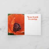 お前は喜びの種をまく サンキューカード (内部)