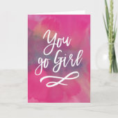 お前は女の子だ カード (正面)