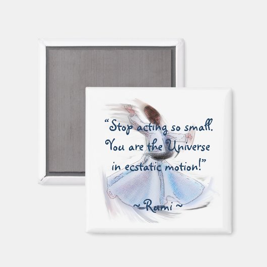 お前は宇宙だ!瑠美の詩的な知恵 マグネット (正面/裏面)