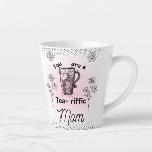 お前は実に好い母親だ カフェラテマグ (右)