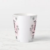 お前は実に好い母親だ カフェラテマグ (正面)