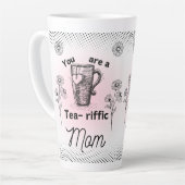 お前は実に好い母親だ カフェラテマグ (左アングル)