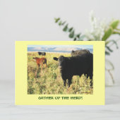 お前は居るのか?キャトルカーブウェスタンパーティーシャワー 招待状 (スタンド正面)