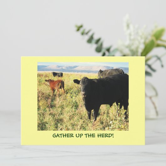 お前は居るのか?キャトルカーブウェスタンパーティーシャワー 招待状 (スタンド正面)