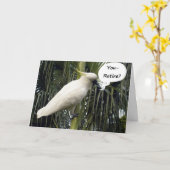 「お前は引退する」というのもそろそろだ楽しむ! カード (黄色い花)