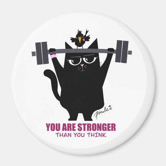 お前は強い考え – マグネット (正面)