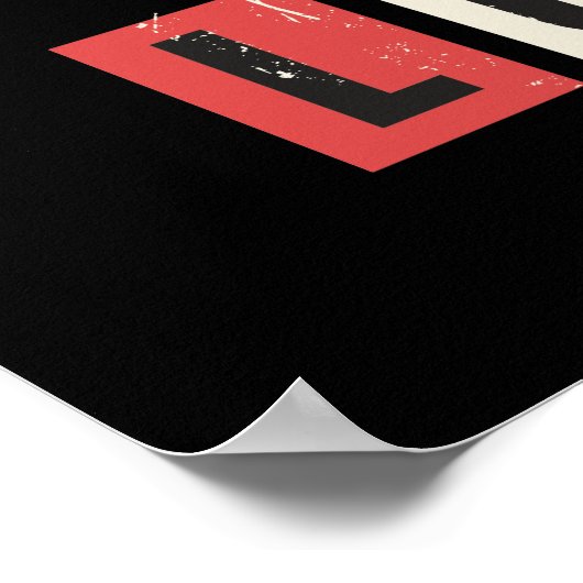 お前は強い!あなたは勇敢だ!愛されてる! ポスター (角)