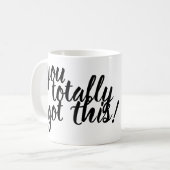 お前は得全く！ コーヒーマグカップ (正面左)