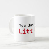 お前は得少しだ！ コーヒーマグカップ (正面左)