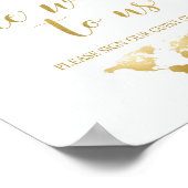 お前は我々にとって世界を意味する |グローブゲストブックサイン ポスター (角)