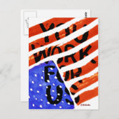 お前は我々のために働く ポストカード (正面/裏面)