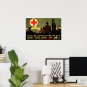 お前は我々の一員か?米国赤十字戦争基金 ポスター (ホームオフィス)