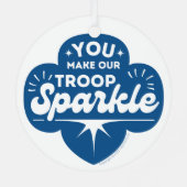 お前は我々の部隊を輝かせる メタルオーナメント (裏面)