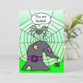 お前は招待されクモハローウィンパーティ 招待状 (スタンド正面)