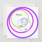 お前は招待され。ご参加ください 招待状 (裏面)