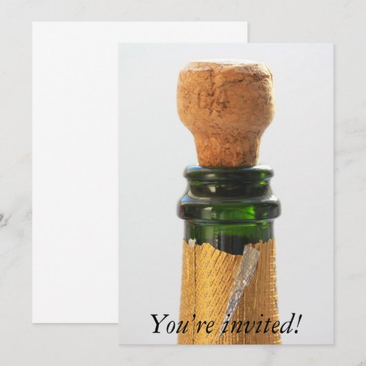 お前は招待され! 招待状 (正面/裏面)