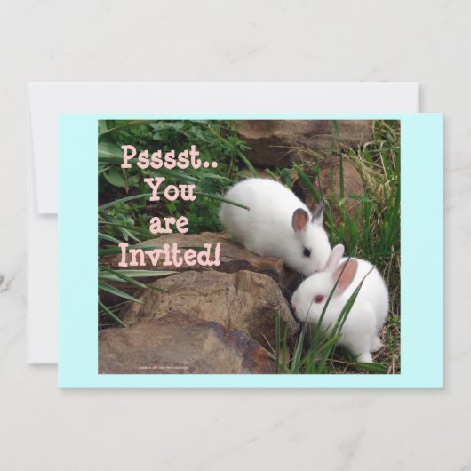 お前は招待され! 招待状 (正面)