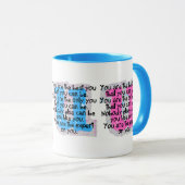 お前は最高のお前だ(トランスプライド)マグ マグカップ (正面右)