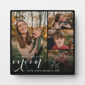 お前は最高のお母さんモダンの写真コラージュ フォトプラーク (正面)