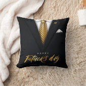 お前は最高のパパの金ゴールド父の日だ クッション (ブランケット)