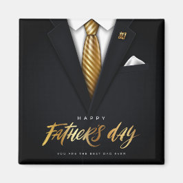 お前は最高のパパの金ゴールド父の日だ マグネット