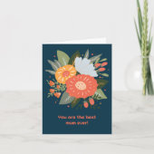 お前は最高の今までフローラの花束 カード (正面)