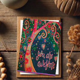 お前は木素晴らしだお洒落 カード