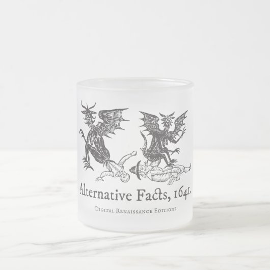 お前は来長い道を歩んでいる フロストグラスマグカップ (中央)