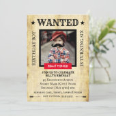 「お前は欲しい」西洋スタイル | 誕生日パーティー 招待状 (スタンド正面)