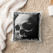 お前は死んでお前の命は隠された….. クッション (ブランケット)