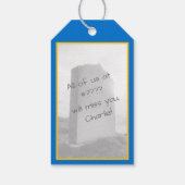 [お前は死んでるおもしろい]同僚リタイア ギフトタグ (裏面)