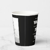 [お前は死んでるおもしろい]同僚離れのパーティー 紙コップ (右)