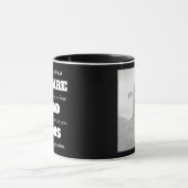 [お前は死んでる]同僚おもしろいのコー離れヒー マグカップ (中央)