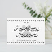 お前は気の利いた素晴らし奴だ サンキューカード (スタンド正面)