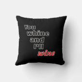 お前は泣いて俺はワインを飲む クッション (裏面)