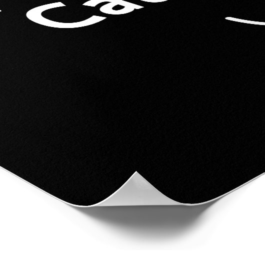 お前は猫の鳴き声だ ポスター (角)