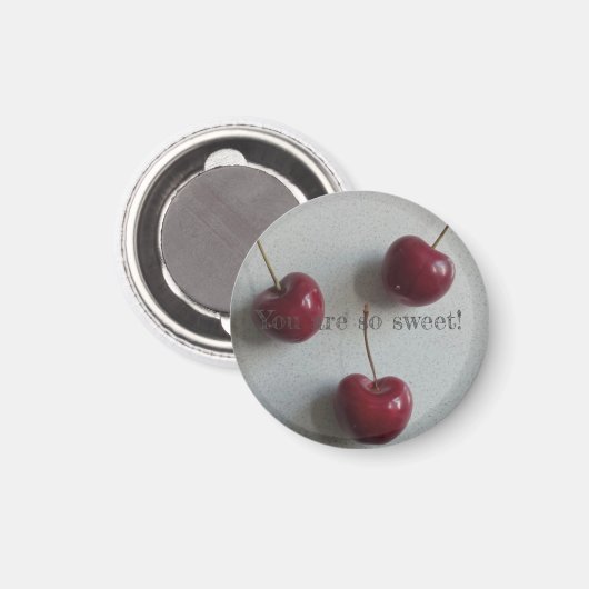 お前は甘いさくらんぼ マグネット (正面/裏面)