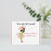 お前は甘い！ |バレンタインデーヴィンテージはがき シーズンポストカード (スタンド正面)