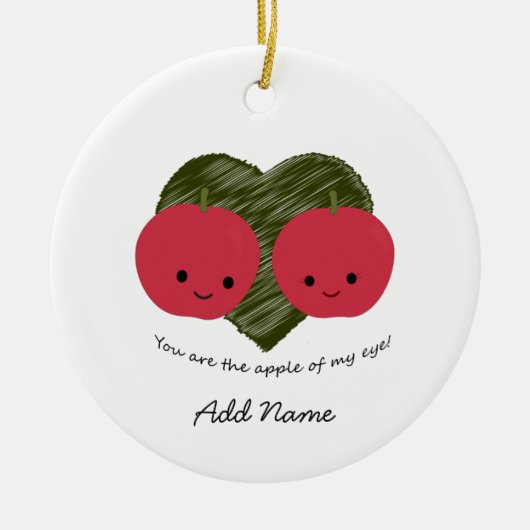 お前は目の玉だ セラミックオーナメント (正面)