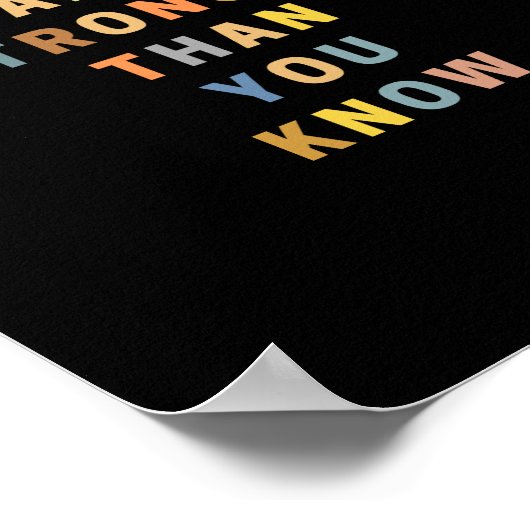 お前は知っているより強いカラフル- ポスター (角)