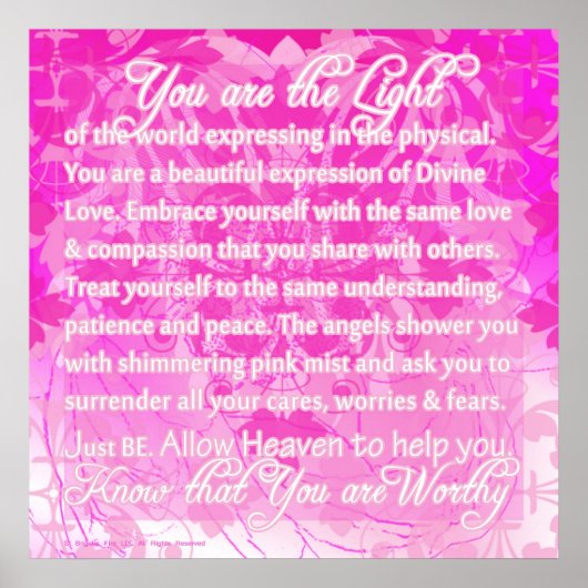 お前は神から感動的の言葉に値する ポスター (正面)