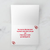 **お前は私のお気に入りの知らせ**ラブカード シーズンカード (内部)