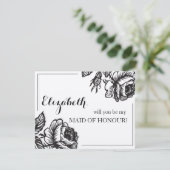 『お前は私のメイド・オブ・オーナー（花嫁付き添い人）チッ素朴クフローラ』 招待状 (スタンド正面)