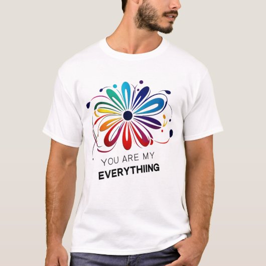 *「お前は私の全てだ」 – 究極の愛 Tシャツ (正面)