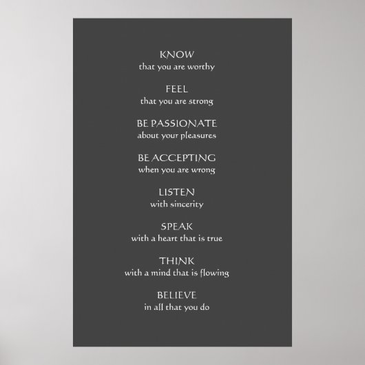 「お前は立派だと云うことを知れ」 ポスター (正面)