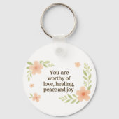 「お前は立派だ」と言うキーチェーン キーホルダー (正面)