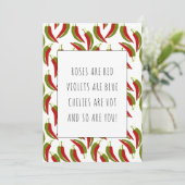 お前は素晴らしかわいらしいパン·ティーポット·バレンタイン シーズンカード (スタンド正面)