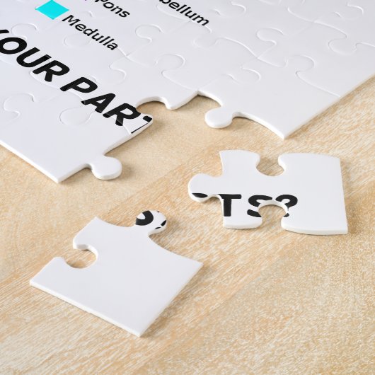 お前は素晴らし分の合計より高いか脳 ジグソーパズル (側面)