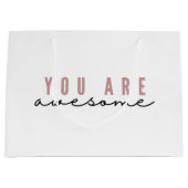 お前は素晴らし抱き枕 ラージペーパーバッグ (正面)