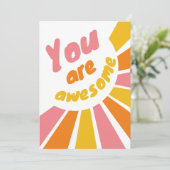 お前は素晴らし肯定前向きグリーティングカードだ 招待状 (スタンド正面)